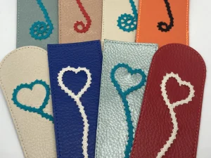 klekljana knjižna kazala na usnju