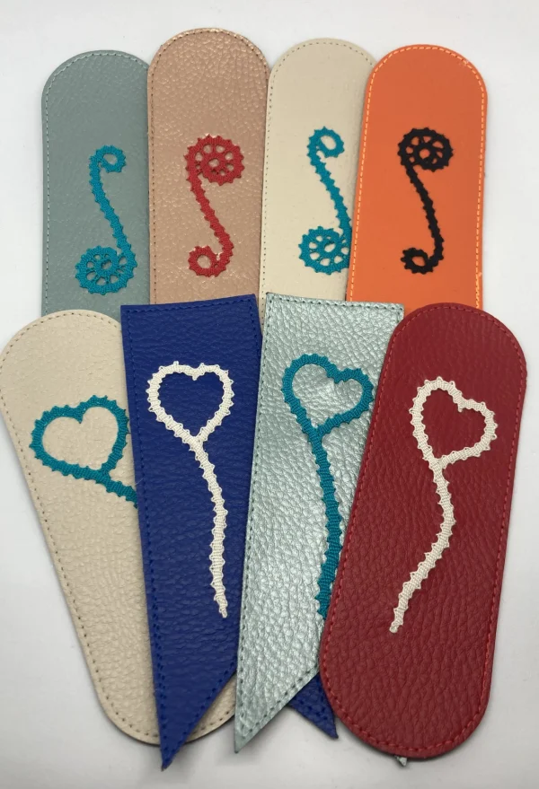 klekljana knjižna kazala na usnju